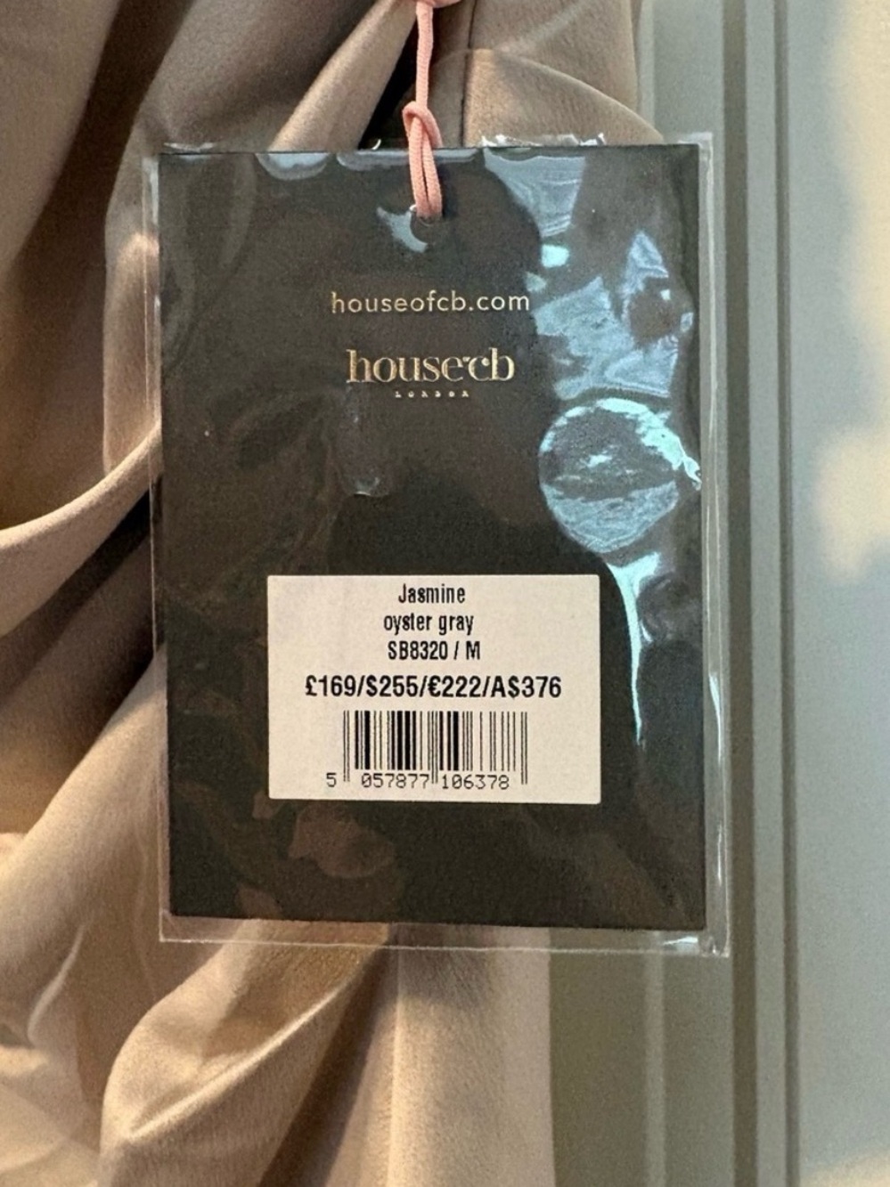House of CB Jasmine Oyster Strapless Corset Dress NWT - Picture 7 of 9